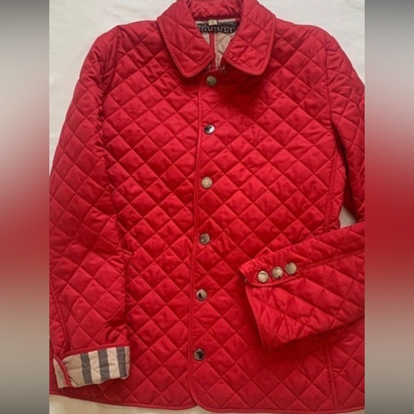Quilted Burberry Jacket - Picture 4 of 4
